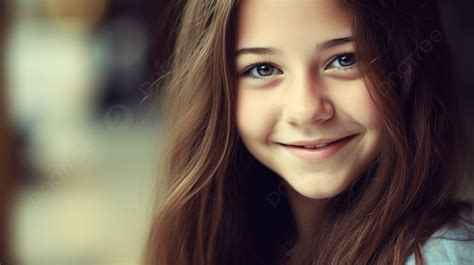 Foto de una niña sonriendo y vestida con un disfraz de galleta con chispas de chocolate