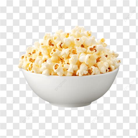 Tazón de palomitas de maíz recién hechas