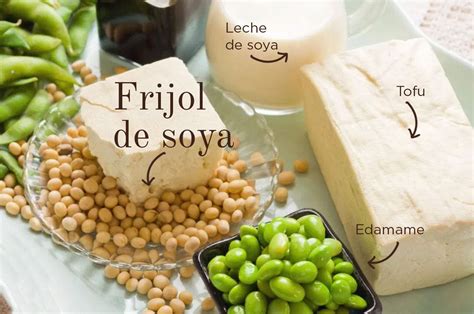 Esquema de procesamiento del frijol de soya: desde el grano crudo hasta la leche, tofu y okara