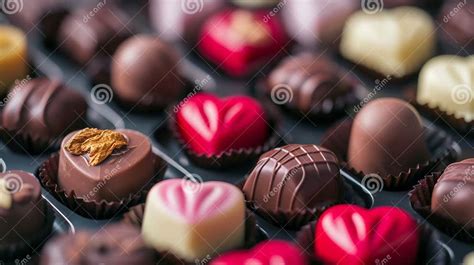 ilustración: diferentes tipos de chocolates de San Valentín con etiquetas que indican giri choco, honmei choco, jibun choco y tomo choco.