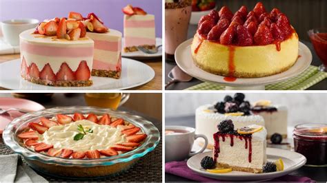 Colección de moldes variados para la preparación de cheesecakes