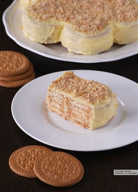 Pastelitos de galleta María caseros