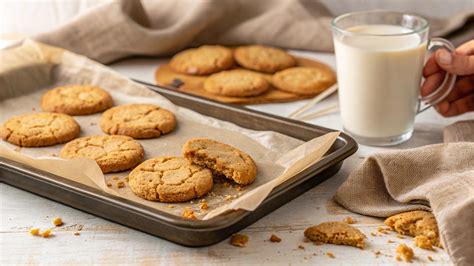 Galletas de mantequilla doradas y crujientes