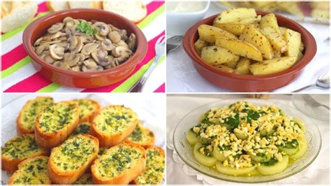 Variedad de guarniciones creativas para realzar platos