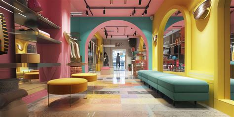 Fotografía del interior de un local de Bravissimo destacando su ambiente familiar y colorido.