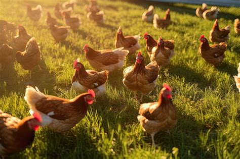 Granja de pollos ecológicos con acceso al aire libre