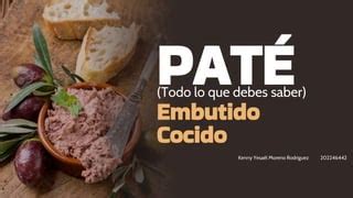 Infografía comparativa: texturas y usos recomendados para paté untable frente a paté embutido