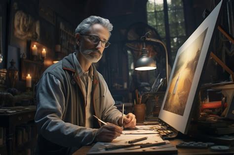 Joe Quesada trabajando en su estudio