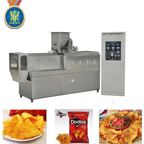 Producto extruido similar a papas fritas