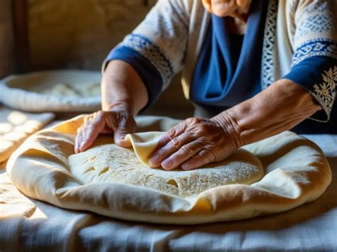 Mujer elaborando mantequilla, mostrando el proceso tradicional