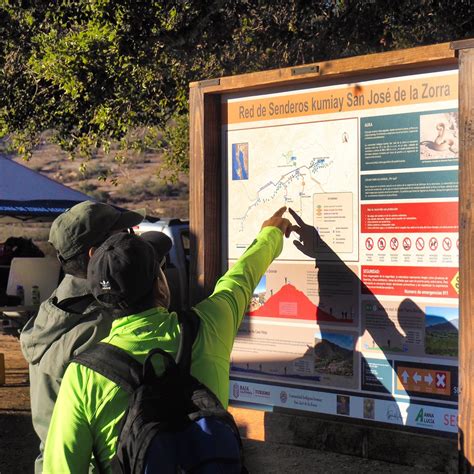 Esquema de la red de senderos y puntos de avistamiento de huemules en la Reserva Nacional Tamango