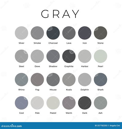 tabla que muestra la gradación de tonos de un color pastel, indicando el color madre y los tonos claros/oscuros
