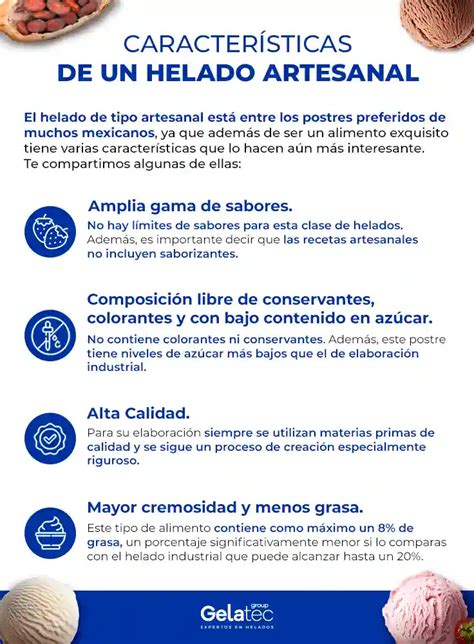 esquema visual de un helado artesanal con indicadores de posibles alérgenos en cada componente (base, toppings, cucurucho)