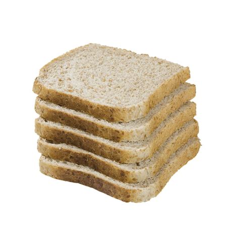 pan de sándwich esponjoso en rebanadas sobre una tabla de madera
