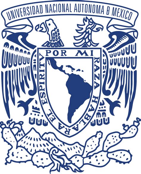Ilustración que muestra el logo de la UNAM y un grupo de estudiantes preparándose para un examen.