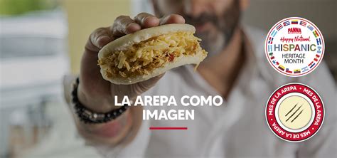infografía sobre los ingredientes básicos de la arepa