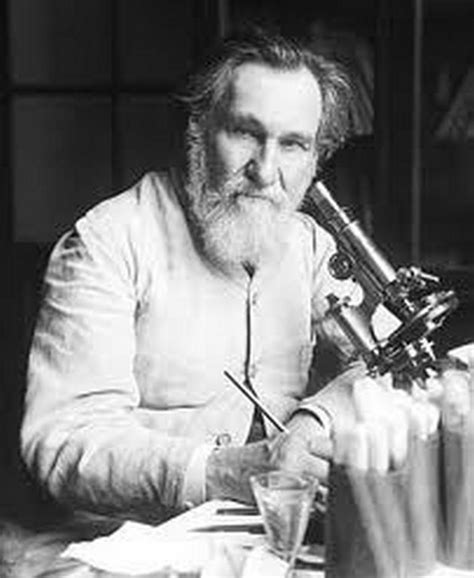 Retrato histórico de Iliá Méchnikov, bacteriólogo ruso.