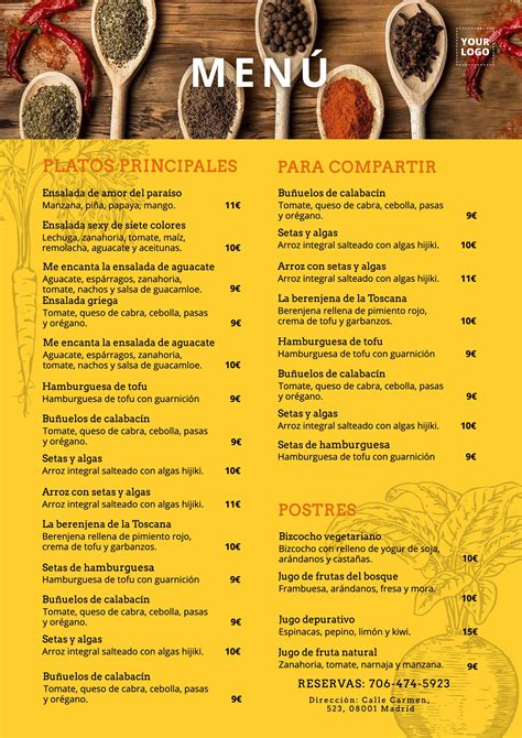 Infografía con los platos principales del menú de Green Eat, destacando sushi, wraps y ensaladas.