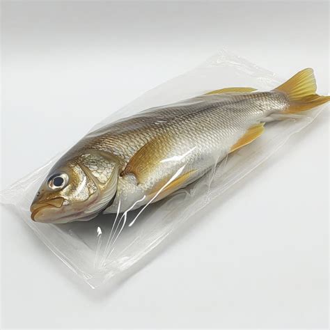 imagen de pescado fresco listo para ser sellado al vacío