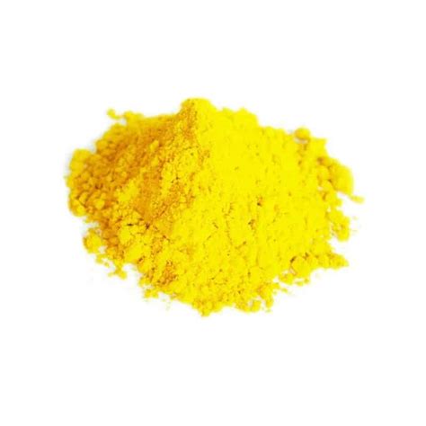 polvo de colorante amarillo crepúsculo