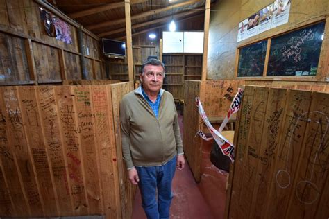Hilcer Jorquera en su bodega Padre Adán