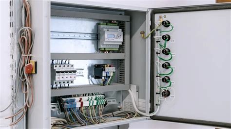 Un pasteurizador eléctrico mostrando su panel de control y el interior con botes de mermelada.