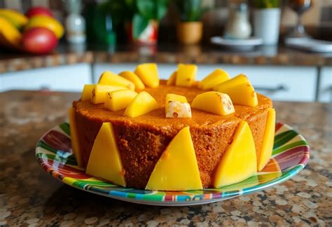 Fotografía de la torta de frutas encontrada en la Antártica