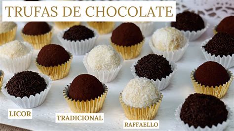 Tabla nutricional detallada de las trufas de chocolate