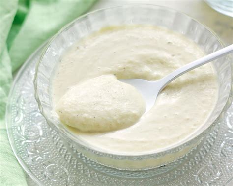 Proceso de triturado de la bechamel de calabacín