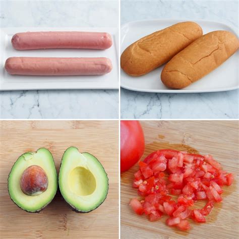 Gráfico de la evolución de los ingredientes del completo chileno